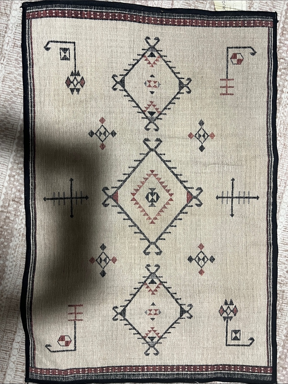 Ruggable Geometric Flatweave Accent Rug - 2 X 3